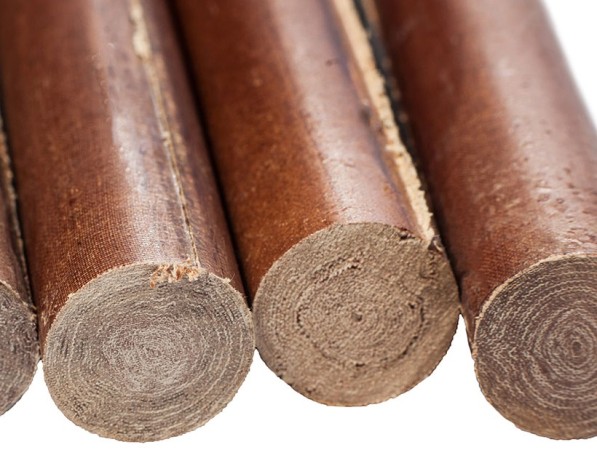 Стержень из гетинакса электротехнический I 20х550 мм ТУ 16-5755565.0118.01-89 фото