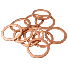 Кольцо медное для обжимных фитингов фото