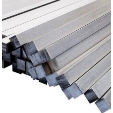 Квадрат дюралевый прессованный фото