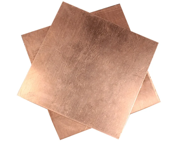 Пластина медная луженая для гальваники М1 0,1х10х20 мм ГОСТ 1173-2006 фото