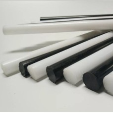 Полиацеталь стержень экструзионный черный фото