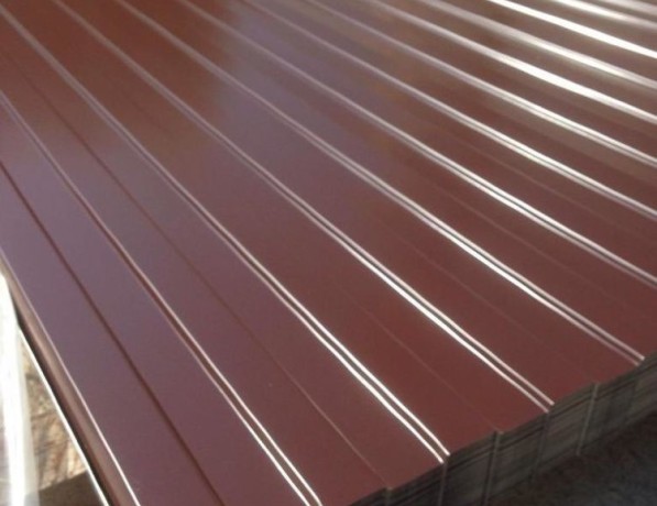 Профнастил стальной стеновой односторонний плоский гладкий железный блеск С10 0,4х10х1100х1160 мм ТУ 26.61.12-005-21469636-2019 фото