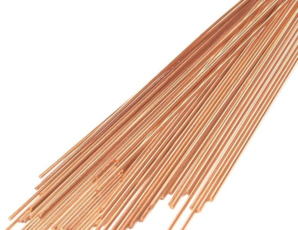 Пруток медный круглый присадочный CuSi3 2,4 мм фото