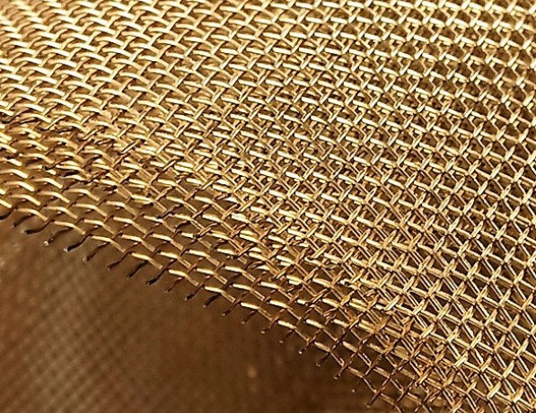Сетка бронзовая тканая БрОФ6,5-4 0,05х0,05х0,036 мм ГОСТ 6613-86 фото