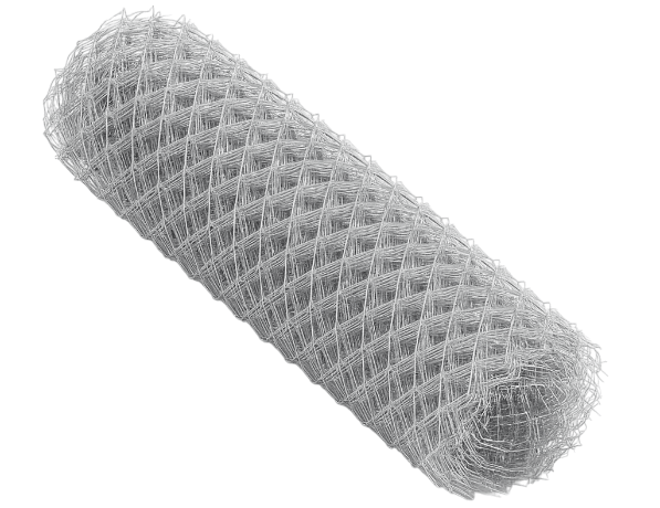 Сетка стальная рабица с ромбическими ячейками в рулоне для штукатурки Ст1кп 1,4х12х12 мм ТУ 14-178-287-95 фото